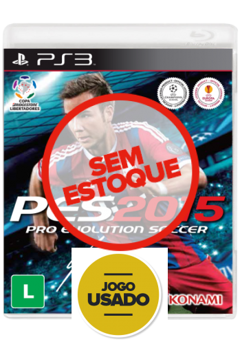 Pes 2015 (seminovo) - PS3